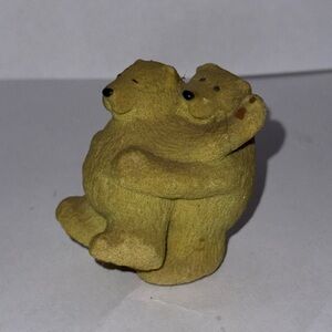 Horsing around Tan Bear Figurine